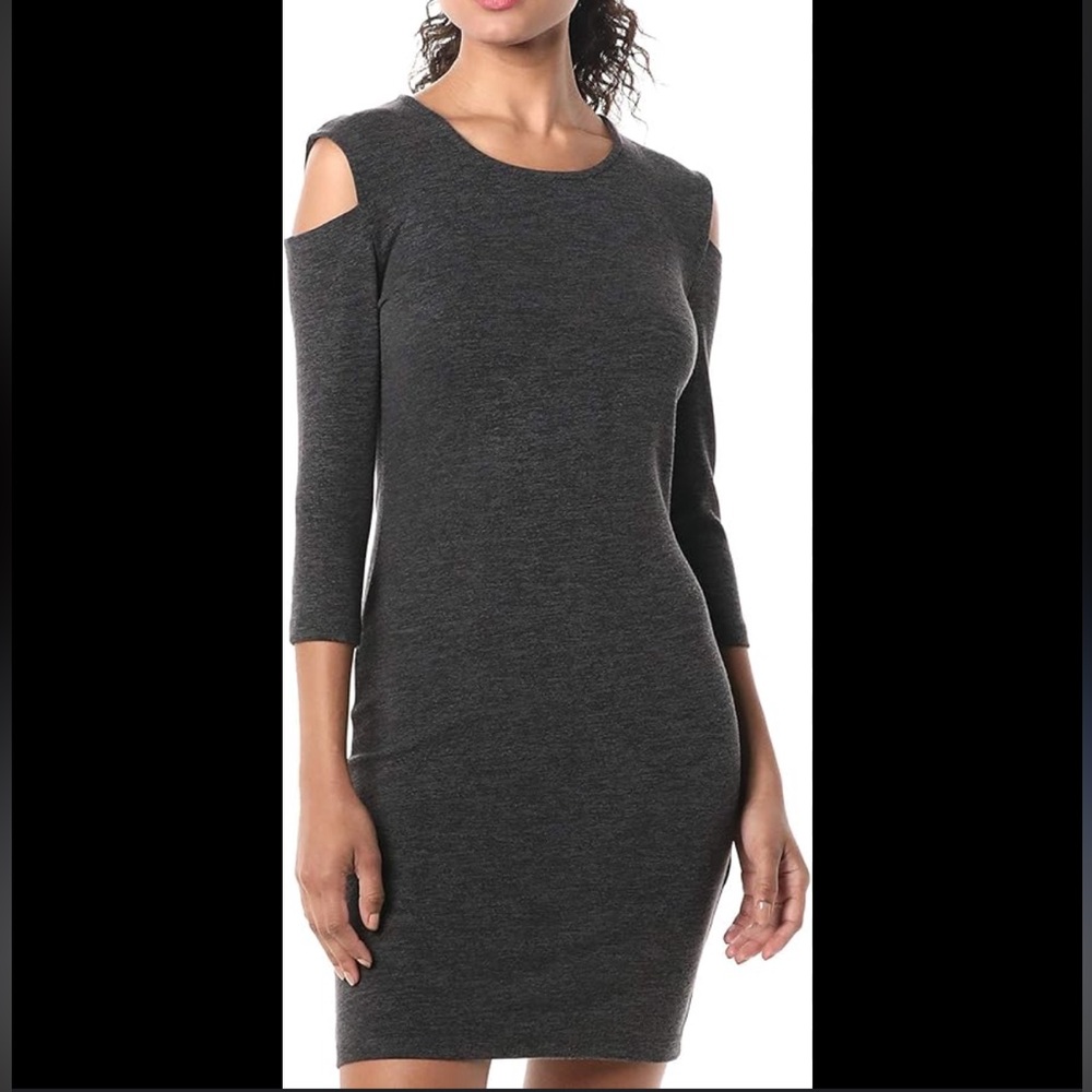 French Connection cold shoulder dress